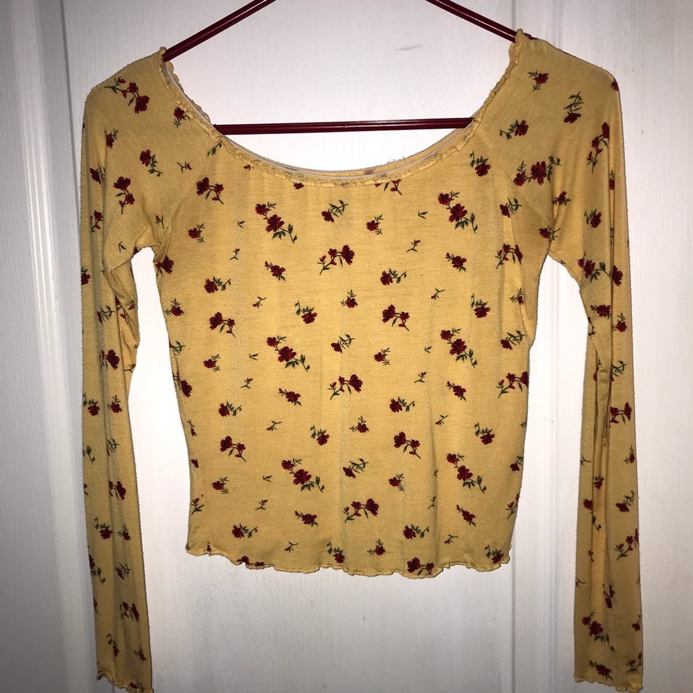 Floral long sleeve shirt